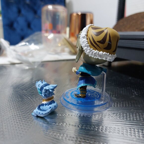 Anime Cutie Brave Princess With Sword and Dragon Super Cute Decor Figurine - Picture 6 of 9